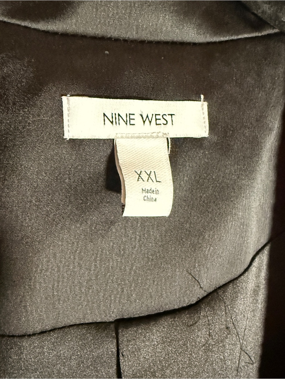 Nine West Black Sequined Blazer Jacket - Picture 6 of 6
